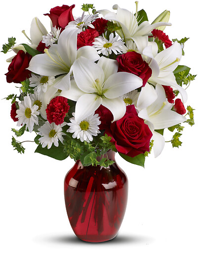 Be My Love Bouquet with Red Roses